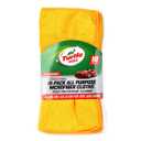 Turtle Wax 18pk All Purpose Microfiber Cloths: Multicolor Automotive Cleaning Towels for Cars, Trucks, Boats & Motorcycles