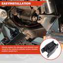 47564-99 Rear Isolator Motor Mount Compatible with Harley Dyna Super Glide Daytona Convertible Fat Bob Low Rider Switchback Street Bob Sturgis FXD / Wide Glide FXDWG 1991-2017