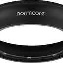 Normcore 58mm Magnetic Dosing Funnel V2 - Espresso Coffee Dosing Ring - 18mm Anodized Aluminum with 9 magnetized Steel Compatible with 58mm Portafilter (Black)