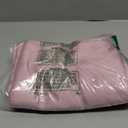 BGment Light Pink Linen Curtains 63 Inch Length 2 Panels - Semi Sheer Textured Rod Pocket Light Filtering Drapes Privacy for Girl Bedroom Living Room Decorative Back Tab, 52 Inch Wide Each Panel