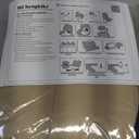 Car Seat Covers Full Set,Breathable and Waterproof Napa Leather Car Seat Cover,Interior Universal Fit for Cars,Sedans,SUVs,Vans,Trucks(Full Seat,Beige,N3) 