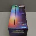 RGB Floor Lamp, Smart LED Corner Lamp for Living Room Bedroom, 16 Million DIY Colors Standing Lamp with Music Sync App & Remote Control, Cool Modern Mood Light Ambient Lighting, Black