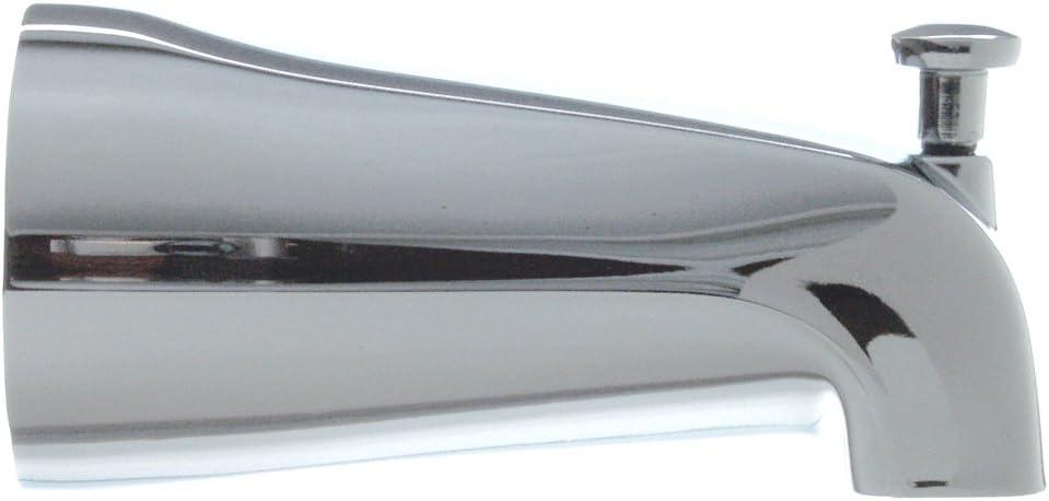 Danco 88434 Durable Metal Diverter Spout, Chrome, 1/2Inch Slip Connection, 1 Set
