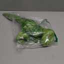 Stuffed Dinosaur Animal Plush Toy 11 Inches Green T-Rex Tyrannosaurus Animal Stuffed Plushies Super Soft Cute Cuddly Pillow Cushion Rex Stuff Dolls Gifts for Children Kids Boys Girls, 11Inches