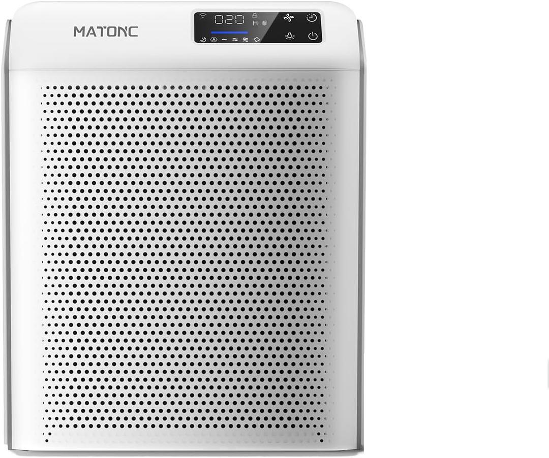 Air Purifier for Home Bedroom Large Room, HEPA Air Purifier with Washable Filter, Air Cleaner with APP Control