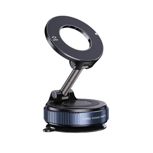 CASA DE ALOHA LLC Vacuum Magnetic Phone Holder, Upgraded 360° Car Mount, Adjustable Hands-Free Ultra Suction Cup Holder, Car Mount for iPhone 17 Pro Max, 16, 15, 14, 13, 12, Air, Plus