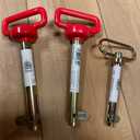 ThinLine Lockdown Hitch Pin | String Durable Easy Mount C40 Steel Self-Locking Vertical Hitch Pin with Gravity Locking, 1"