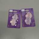 Philips Avent Soothie Orthodontic Baby Pacifiers, 100% Silicone Pacifiers, One Piece, BPA-Free, for Babies 0-3 Months, 2 Lilac and 2 Pink, 4 Pack, Model SCF190/70