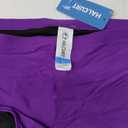 Halcurt Women's High Waisted Swim Bottoms Swimsuit Full Coverage Bikini Bottoms (Large, Purple)