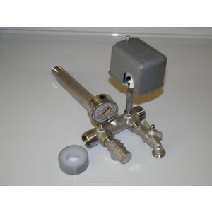 STAINLESS STEEL 1 x 11 Tank Tee Kit Installation Water Well Pressure Tank with SQUARE D 30/50 FSG2 pressure switch