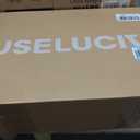 USELUCK Wok Pan,Hybrid 12 inch Wok with Lid Stainless Steel Wok