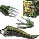 Halloween Dinosaur Cosplay Costume, 2PCS Dinosaur Claws and Tail Toys