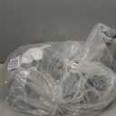 STO STO Laundry Hamper 2 Section, 100L Rolling Laundry Sorter Cart with Removable and Washable Liner Bag, Clothes Hamper with Wheels and Metal Handle for Laundry Room and Bedroom, Gray