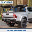 C16-21706 GSNI-5250-45 18 inch 45lb/200N Gas Strut Shock Spring Lift Support for Leer Camper Shell Truck Topper Cap Canopy Door Windows Toolbox Snugtop Replacement Parts, Set of 2 by AUCLIDIS