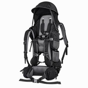 Baby Shoulder Carrier Baby Hiking Backpack Carrier with Rain Cover Sun Shade for Child Safe Backrest and Toddler Ergonomic Seat Holds 40 Pound for Children Between 6 Months-3 Years Old Babies