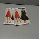 2 x Simplicity SS3132BB Women's Sleeveless Bubble Dress Sewing Pattern Packet, Design Code S3132, Sizes 20W-22W-24W-26W-28W