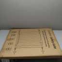 Cumbor 29.7-40.6" Baby Gate for Stairs, Mom's Choice Awards Winner-Dog Gate for Doorways, Pressure Mounted Auto-Close Pet Gates for Dogs Indoor, Safety Child Gate with Easy Walk Thru Door, White