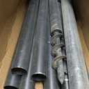 Shade Sail Poles 11.4Ft Heavy Duty Sun Shade Poles of Spiral Drill Bit,Screw in Poles for Sun Shades Outdoor, Support Awning Canopy Heavy Duty Metal Pole Kit for Patio Garden Deck, 1 Pack (1)