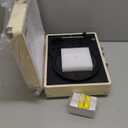 Vinyl Record Player Bluetooth Vintage Portable Suitcase Turntable with Built-in Speakers 3-Speed Belt-Driven Record Player Support RCA Output and Headphone Output (Warm White)