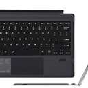 Keyboard Replacement Type Cover Trackpad Mouse for Microsoft Surface Pro 7+ 7 Pro 6 Pro 5 Pro 4 Pro 3 Ergonomic Portable Slim Wireless Bluetooth Rechargeable