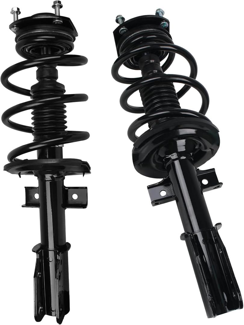 PAROD 2PCS 172518 Front Shock Absorber Struts Compatible with 08-2012 Buick Enclave, 09-2012 Chevy Traverse, 07-2012 GMC Acadia, 07-2010 Saturn Outlook,w/Coil Spring Assembly