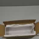 Juexica Acrylic Donation Box with Lock & Sign Holder, Large Clear Locking Suggestion Box for Fundraising Voting Secure Cash Drop, Wall Mounted 4mm Thick Shatter Resistant(9.8"l X 3"w X 7"h,Right Lock)