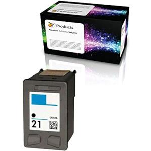 OCProducts Refilled Ink Cartridge Replacement for HP 21 for PSC 1410 Deskjet F4180 F2280 D2360 D1560 D2460 F380 Officejet 4315 Printers (2 Black)