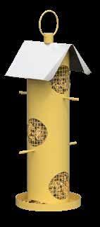 Bird Feeder Mesh Tube Asst 1 lbs 5.25"d x 12.4"h