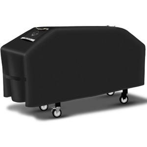 Griddle Cover for Blackstone 36" Griddle,Upgraded Rip-Proof&Waterproof 600D Flat Top Grill Cover,Windproof 1528 Grill Cover for Blackstone and More 4-Burner Griddle with Straps and Air Vent, Black 