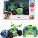 Jada Toys 1:32 RC Toy Story RC Buggy Simple Function Remote Control Car for Kids with 5.5" Body and Movie-Inspired Design No Figure Included