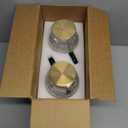 Glass Pitcher with Lid, 2 PACK 84 oz/2.5L Liter Vintage Water Pitcher, Clear Borosilicate Glass Water Carafe for Cold Brew, Coffee, Lemonade, Iced Tea,Beverage, Heat Resistant