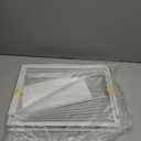 LBG Products Window Air Conditioner Side Panel and Frame Set, AC Accordion Filler Kit, Fits Most 12000BTU Window Air Conditioners