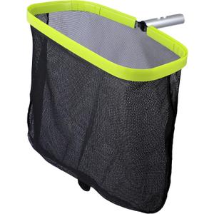 EcoNour Large 17.5" Swimming Pool Net | Heavy Duty Pool Leaf Catcher for Pool Cleaning | Reinforced Double Layer Leaf Skimmer Net for in and Above Ground Pools | Leaf Rake Net for Pond