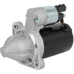 SCITOO Starter Motor 17593 for HYUNDAI for Accent 1.6L 2012-2013 for Veloster 1.6L 2012-2013 for Kia for Rio 1.6L 2012 for Soul 1.6L 2010-2012 12V 0.9kW CW 8-Tooth Pinion DD