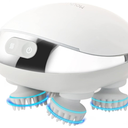 MOUNTRAX 5 in 1 Electric Scalp Massager, Portable Heated Head Hair Massager with 88 Kneading Nodes, 2 Massage Styles, 3 Speed Modes for Hair Growth, Stress Relief and Deep Clean, Gifts for Women Men