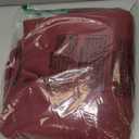 Hiasan Christmas Privacy Room Divider Patio Sliding Door Curtain Extra Wide Blackout Thermal Insulated Curtains with Back Tab & Rod Pocket for Bedroom Partition Living Room (120 x 84 Inches, Burgundy)