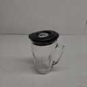 Joyparts Replacement Parts Glass Jar with lid, Compatible with Oster Pro 1200 Blender, Clear