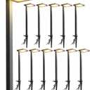 SUNVIE 5W Anti-Glare Low Voltage Pathway Lights Wired 12-24V LED Landscape Path Lights 3000K Cast-Aluminum Waterproof Outdoor Landscape Lighting with Connectors for Walkway Yard Garden, 12 Pack