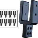 Heavy-Duty Sidewall Brackets (Set of 8) - Compatible with Gorilla Cart 7 & 12 cu/ft Models, Fits 3/4" x 2" x 2.5" Holes, Easy Installation, Extra Storage Capacity