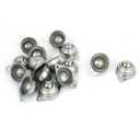 uxcell 15pcs Flange Mount Ball Transfer Units Luggage Sliding Slides Roller