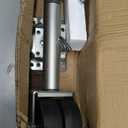 2000 lbs Trailer Jack with 6" Dual Wheel,12" Lift, Heavy Duty Swivel Boat Trailer Jack Foot Stand for RV Boat Utility