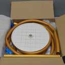 OurWarm 9.35Ft & 6Ft Gold Balloon Arch Stand, Free Bending Shape Balloon Arch Kit, Half Arch Balloon Stand with Base for Floor, Ideal for Wedding Birthday Baby Shower Graduation 4th of July Decoration