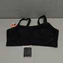 SHAPERMINT Wireless Bras for Women No Underwire – Small to Plus Size Bralettes with Support and Natural Lift, XL, Black