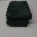 Hearth & Harbor Bathroom Rugs, Chenille Bath Mat - Machine Washable Bath Mats for Bathroom Non-Slip Backing Rubber, Quick Dry Bathroom Mat  17 x 24 + 20 x 32