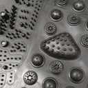 Ergonomic Foot Rest, 4 Adjustable Height Foot Stool,Footrest Under Desk Flip Over Office Desk Foot Rest, Improving Posture, Promoting Blood CirculationNatural (Natural02)