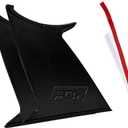 2PCS Spoiler Wing Stabilizer Compatible with Subaru WRX STi Sedan 2015-2019 Spoiler Wing Stiffi Support Rally
