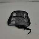 ZENPUNK Clear Backpack for Stadium Approved 12126, Small Size See Through Bag, PVC Transparent Backpack for Festival Sport Event Concerts (BLK) (Black)