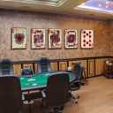 Vintage Poker Wall Decor Metal Sign Retro tin Sign Wall Decorative Signs for Man Cave Home Cafe Pub bar Shop 12x8 Inch Spades Queen