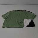 MAX ALLIE Women's Ultra Soft Cropped T Shirt Crew Neck Tees Casual Loose Fit Basic Lightweight, M