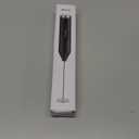 Bonsenkitchen Powerful Milk Frother for Coffee, Fast Handheld Drink Mixer with Stainless Steel Whisk, Battery Operated Hand Frother Stirrer Wand-Black